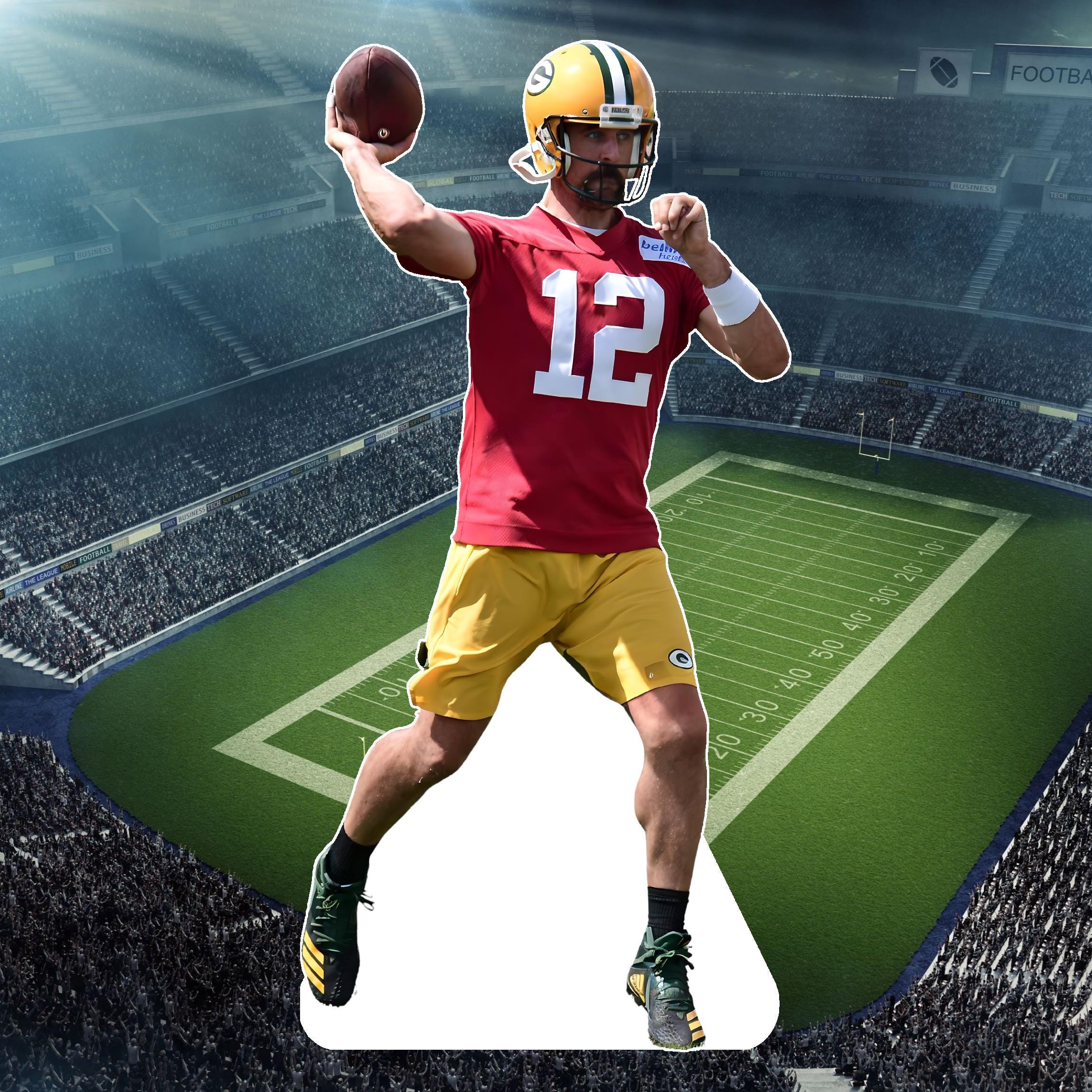 Football Star Cutout